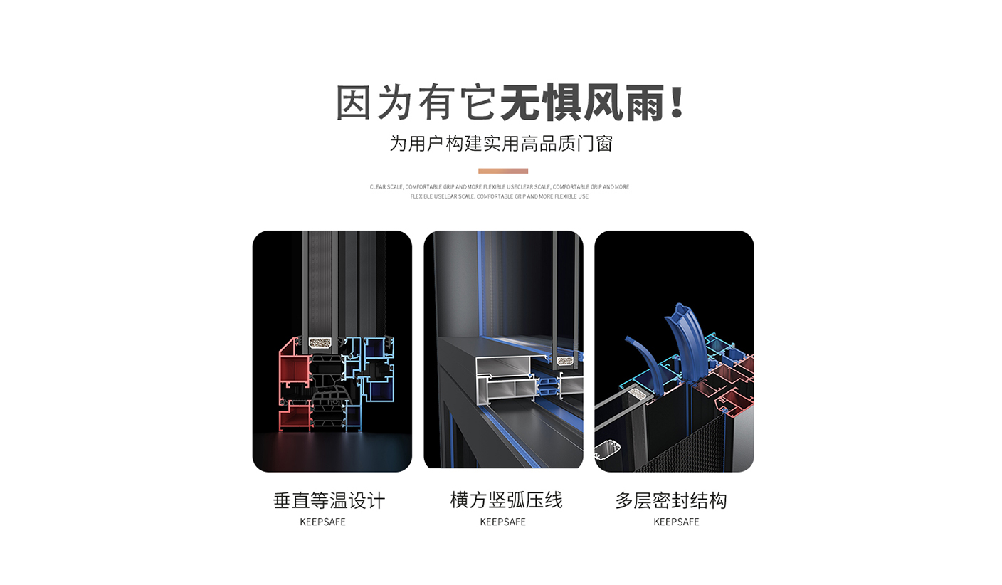 S25系列节能断桥平开窗